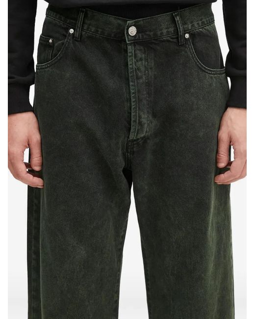 Jean À Patch Logo Aries pour homme en coloris Black