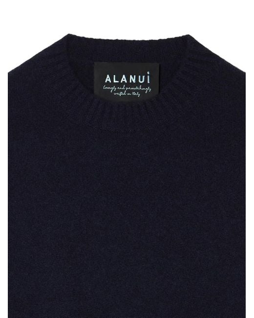 Maglione Girocollo di Alanui in Blue