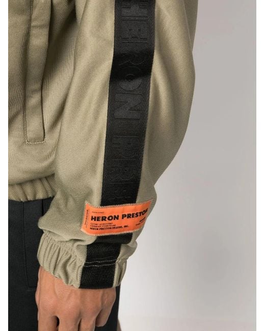 Top Sportivo Con Ricamo di Heron Preston in Brown da Uomo