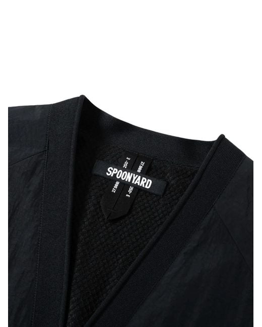 Spoonyard Black Front-Pockets Jacket
