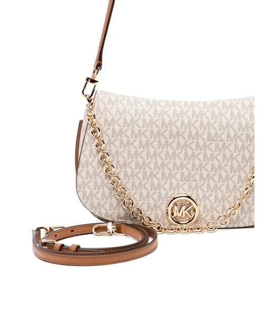 Michael Kors Gray Nolita Shoulder Bag