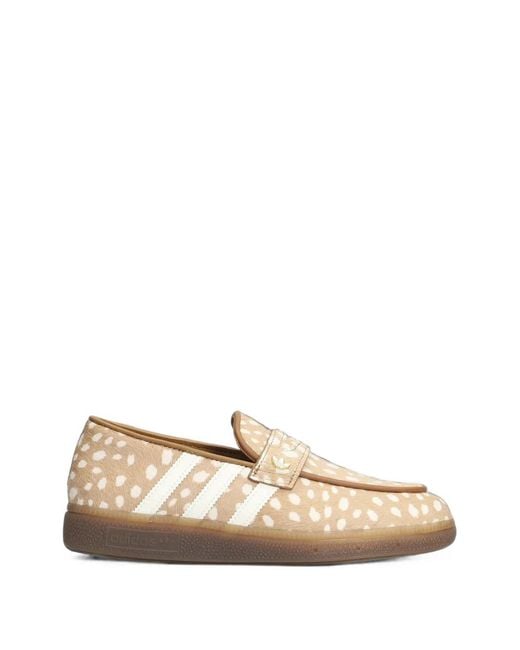 Adidas Natural Spezial Animal-Print Loafers