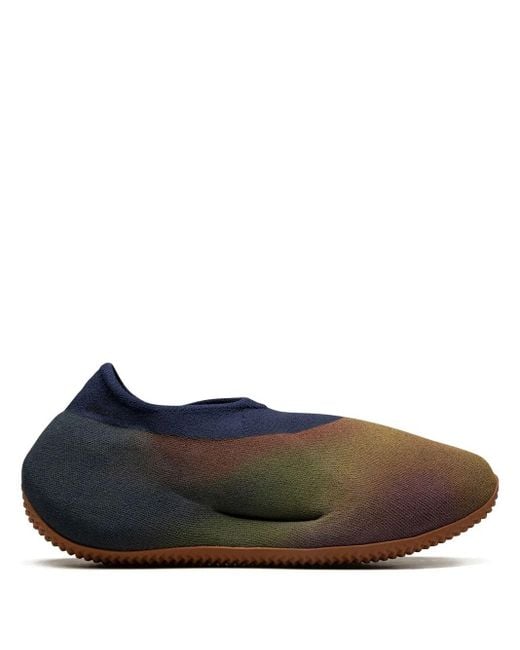 Adidas Blue Knit Runner "Fade" Sneakers