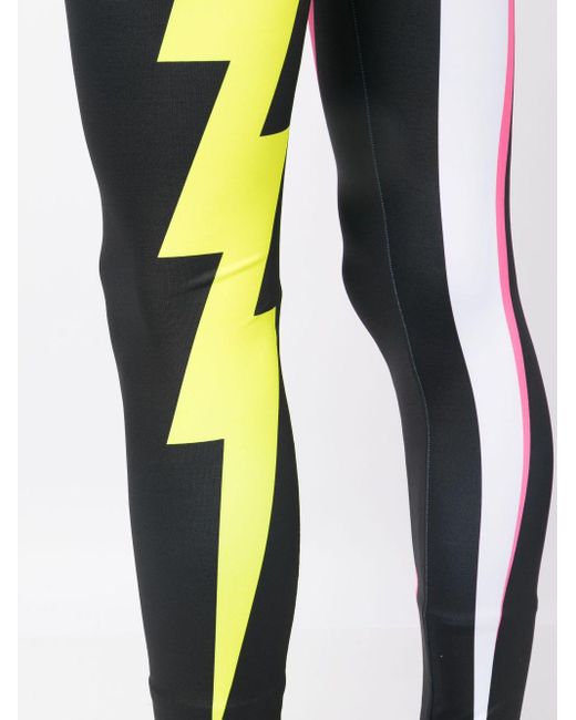 メンズ Walter Van Beirendonck Legs グラフィック レギンス グリーン