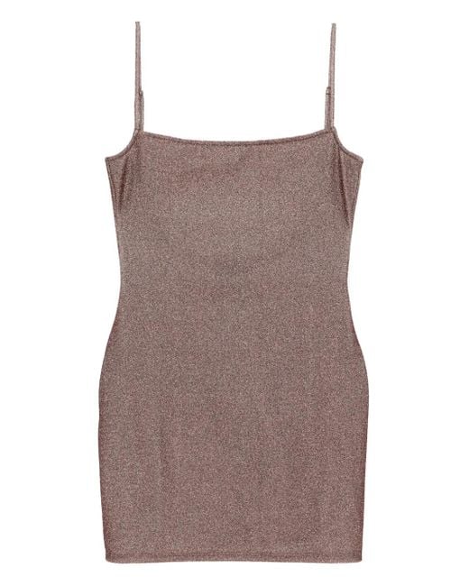 Reformation Kitty Knit Dress in Brown | Lyst