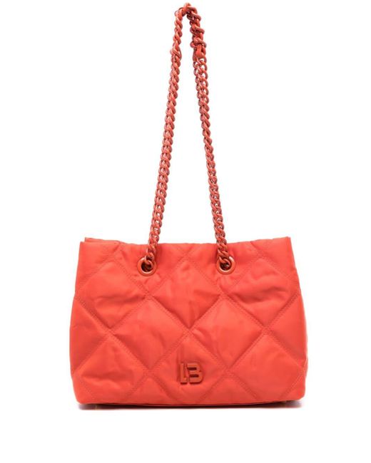 Bimba Y Lola Red Medium Quilted Shoulder Bag