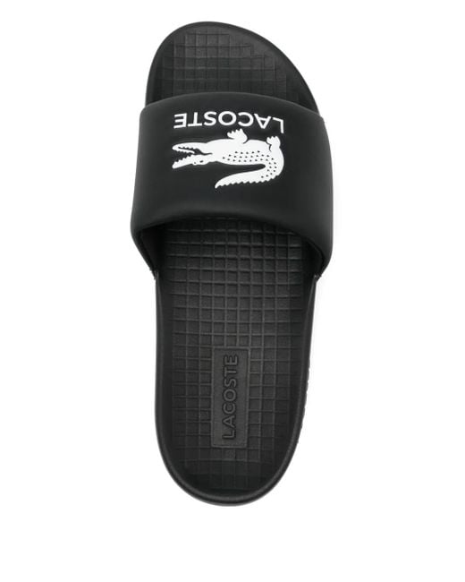 Lacoste Black Serve 1.0 Slides for men