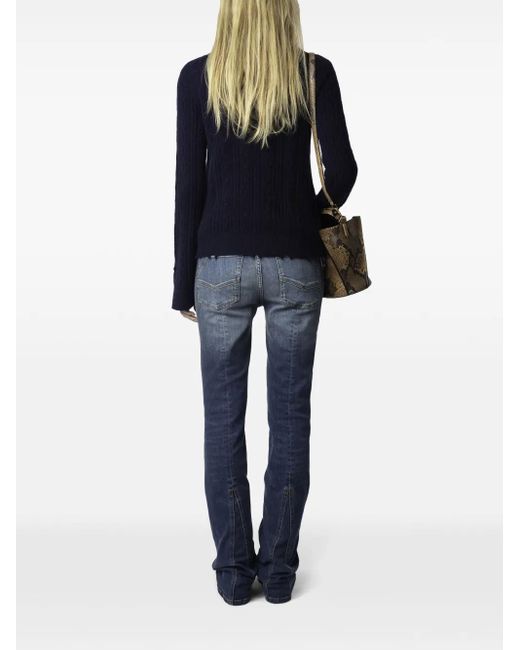 Zadig & Voltaire Blue Jonasson Sweater