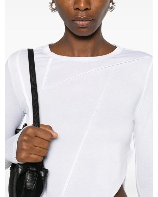 Ksubi White Fragment Patchwork T-Shirt