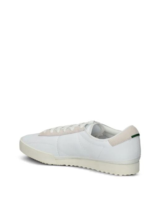 Lacoste White Aura Leather Sneakers for men