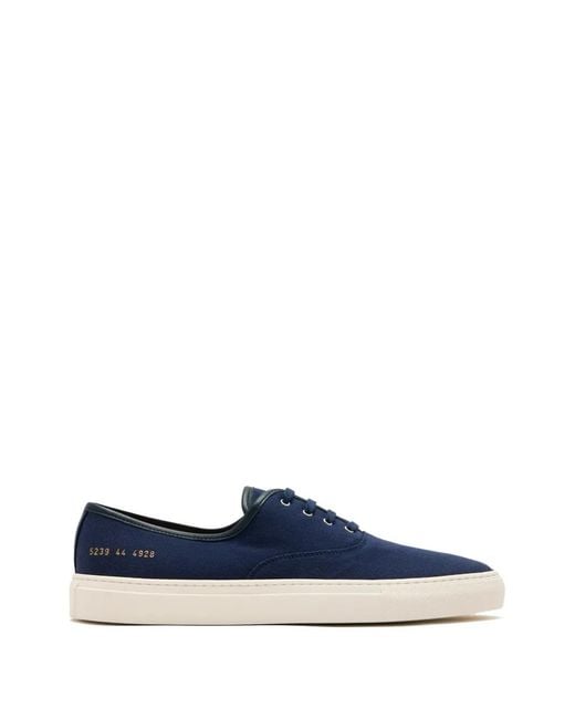 Common Projects Blue Four Hole Slip-On Sneakers for men