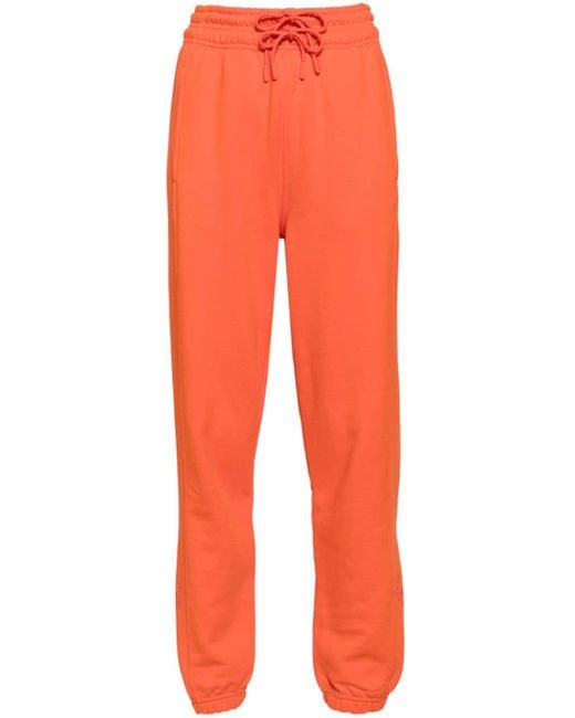 Adidas By Stella McCartney Orange Organic-cotton Track Pants