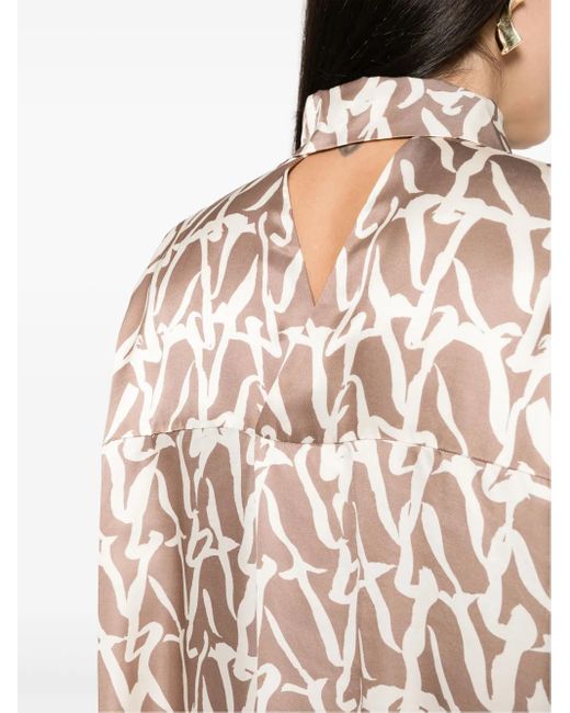Aeron White Julia A-Monogram Shirt
