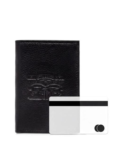 Levi's Black Embossed Wallet for men