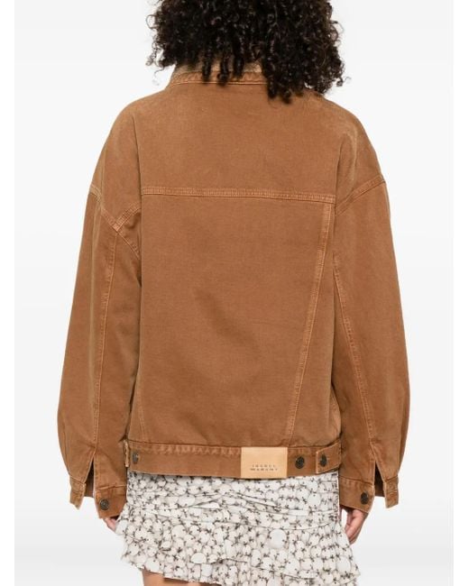 Isabel Marant Brown Pimia Denim Jacket