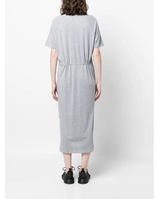 DKNY Gray Midi Dress