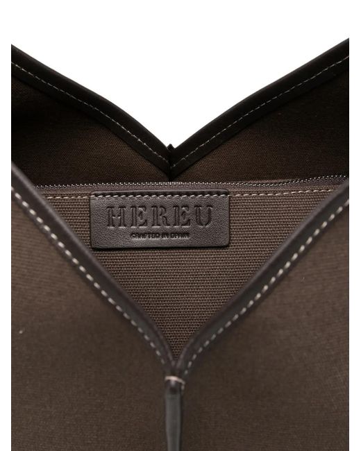 Hereu Brown Calella Tote Bag