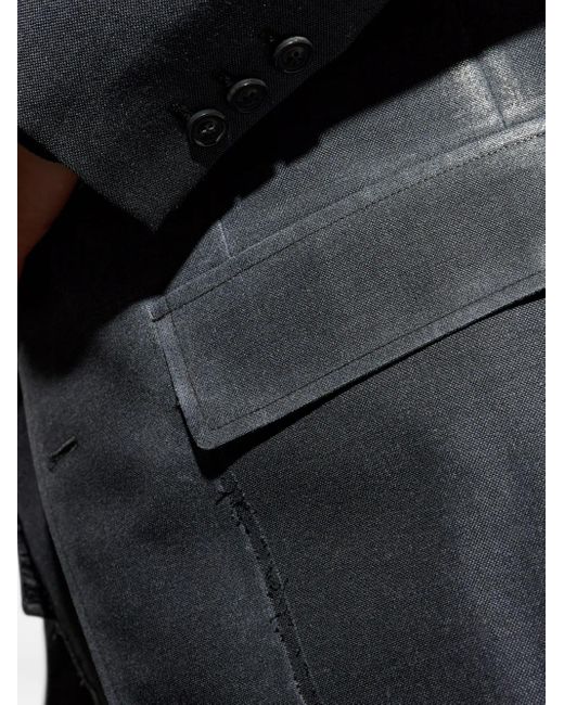 Maison Margiela Black Single-Breasted Jacket for men