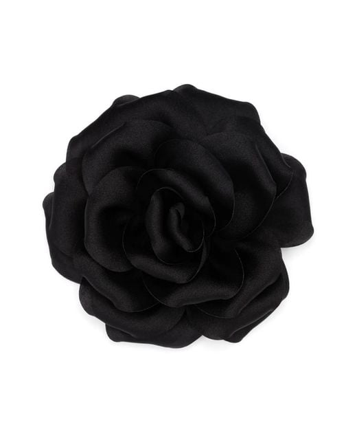 Maison Close Black La Liason Flower-Detail Necklace