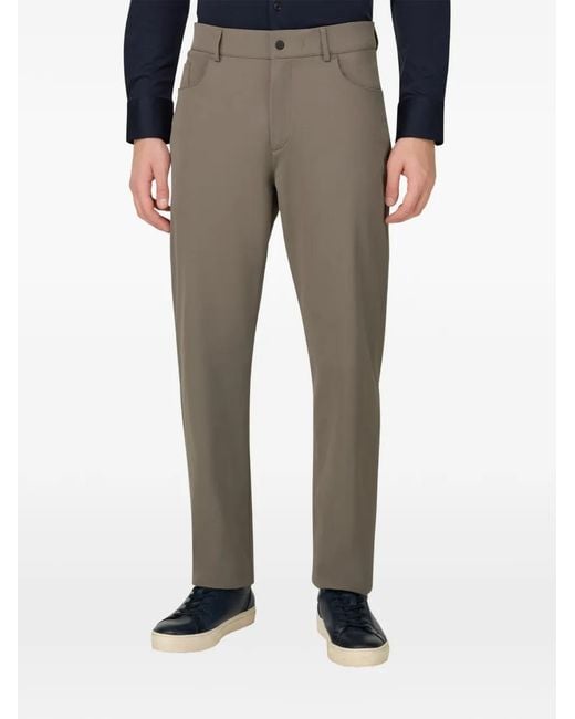 Boggi Gray Stretch Patch Jeans for men