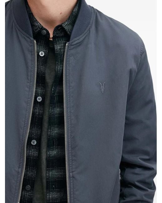 メンズ AllSaints ボンバージャケット Blue