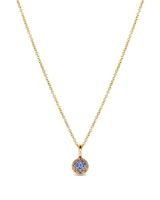 Dinny Hall Metallic 9K Bon Bon Sapphire Necklace