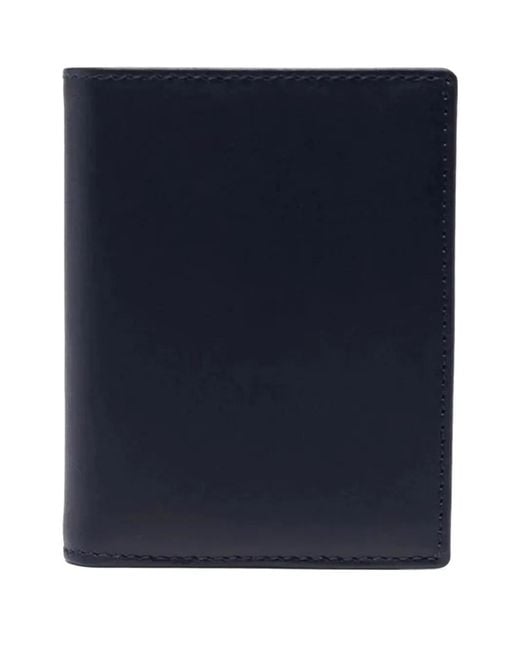 Comme des Garçons Blue Leather Wallet