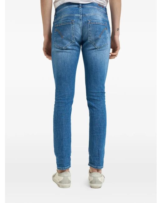 Dondup Blue George Skinny Jeans for men