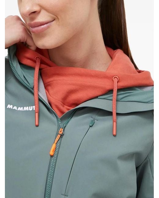 Mammut Blue Ultimate Comfort Hooded Jacket