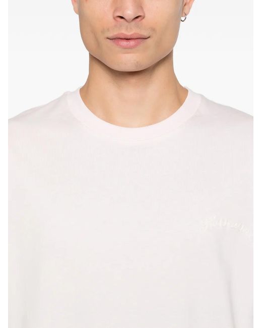 flâneur Pink Short-Sleeve T-Shirt for men