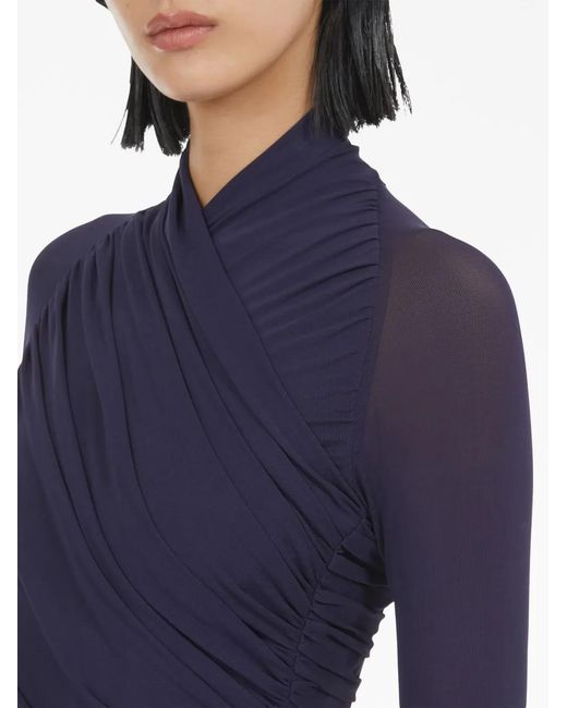 Ferragamo Blue Short Dresses
