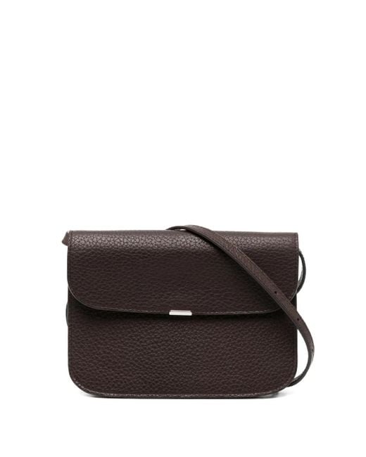 Lemaire Black Soft Tab Mini Bag