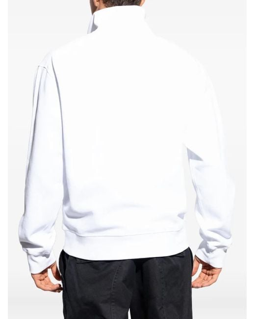 DSquared² Sweater Met Rits in het White voor heren
