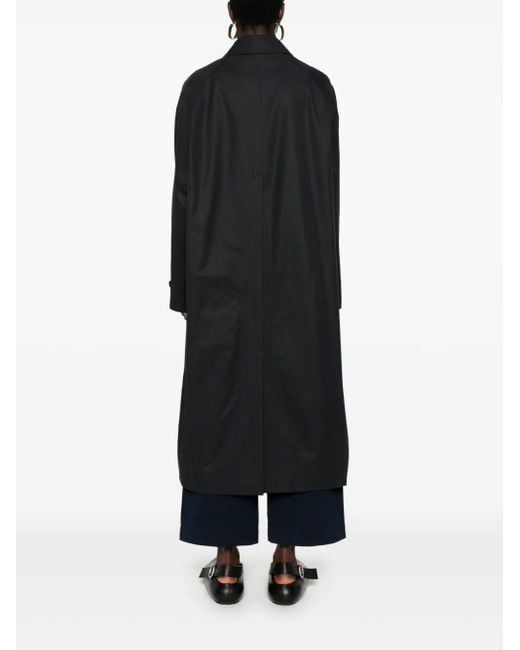 Studio Nicholson Black Holin Trench Coat