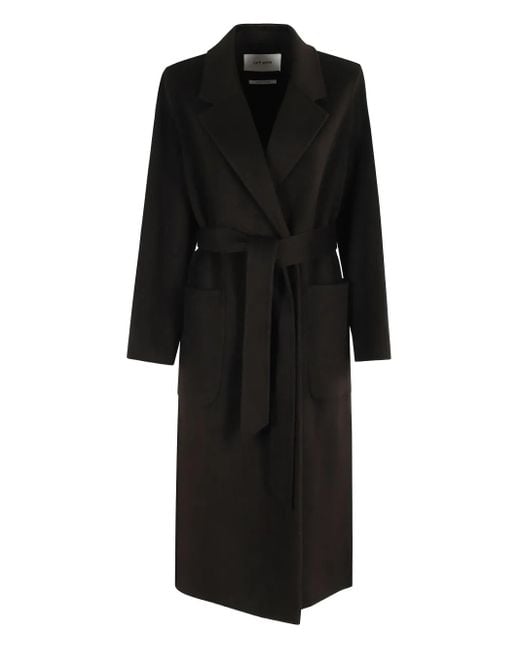 IVY & OAK Black Cropped-Trenchcoat