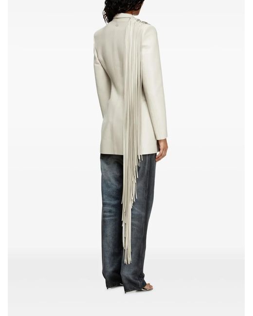 DIESEL White G-Shank Blazer