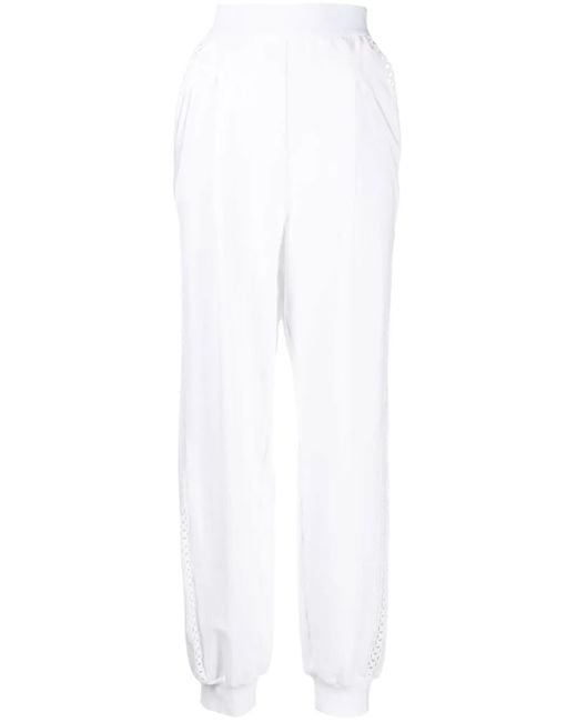 Alberta Ferretti White Jogginghose Mit Cut-Out