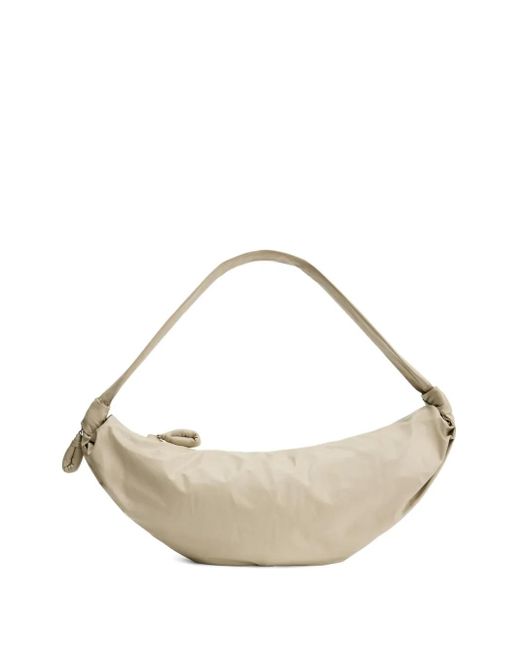 Lemaire Natural Große Soft Croissant Schultertasche