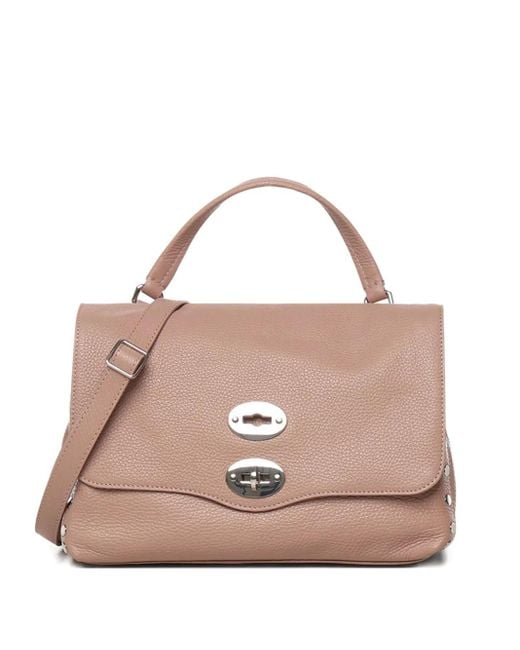 Zanellato Pink Kleine Postina Schultertasche