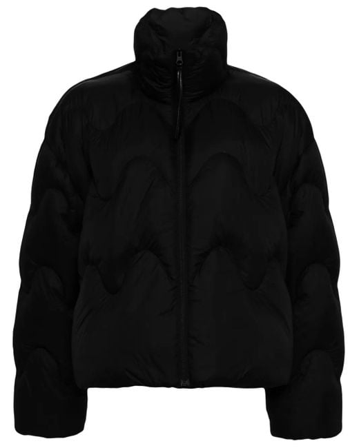 JNBY Black Jacke Mit Wellensteppung
