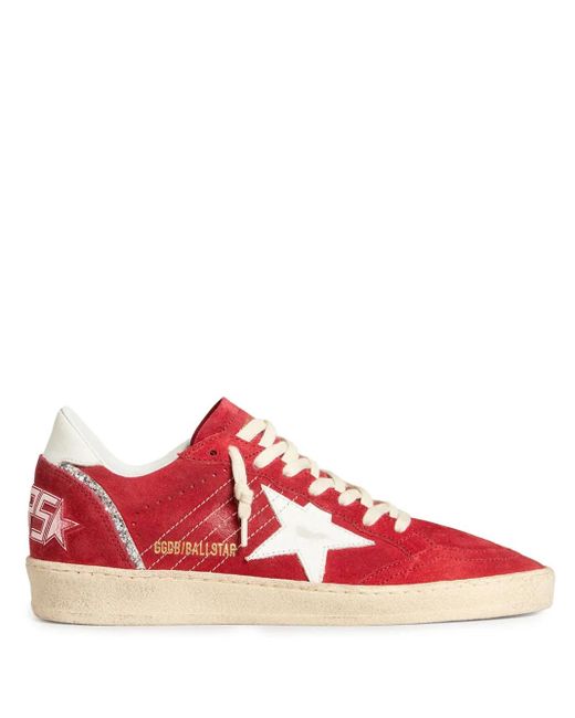 Golden Goose Deluxe Brand Red Ball Star Sneakers