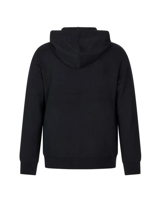 Montecore Blue Zip-Up Drawstring Hoodie for men