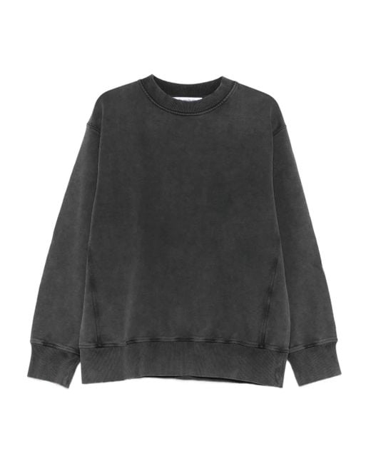 Sudadera con cuello redondo y motivo de estrellas Etudes Studio de hombre de color Black