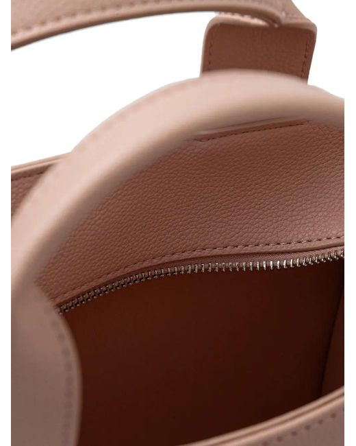 DKNY Pink Logo-Embossed Tote Bag