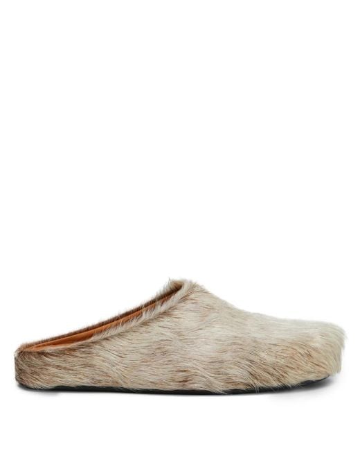 Marni Natural 'Fussbett' Sabots for men