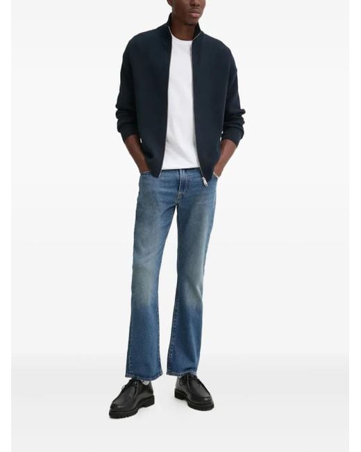 Levi's Blue 527 Five-Pocket Jeans for men