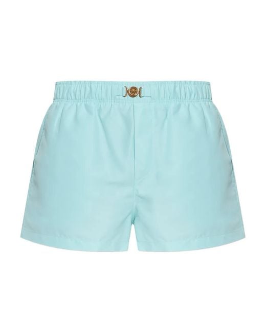 Versace Blue Medusa '95 Swim Shorts for men