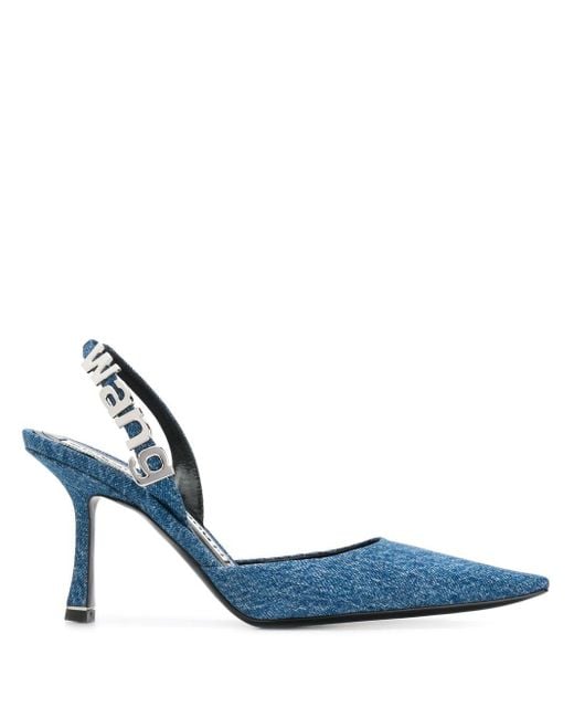 Alexander wang blue heels Clearance