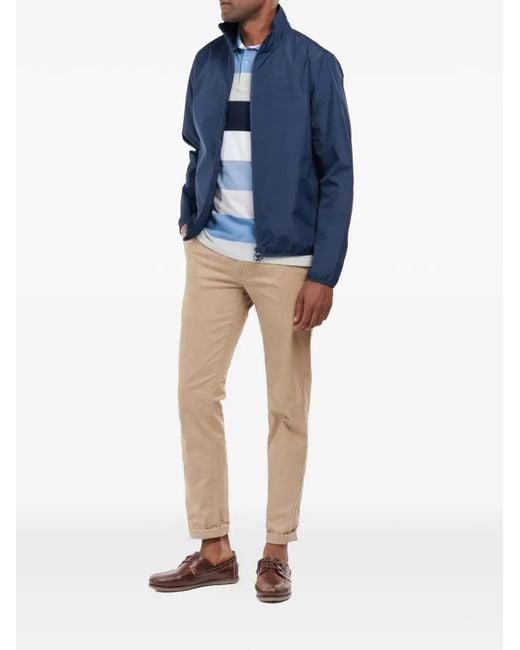 Barbour Blue Korbel Waterproof Jacket for men