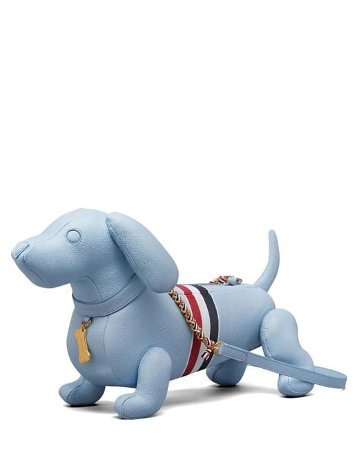 Thom Browne Blue Mini Sac Porté Épaule Hector